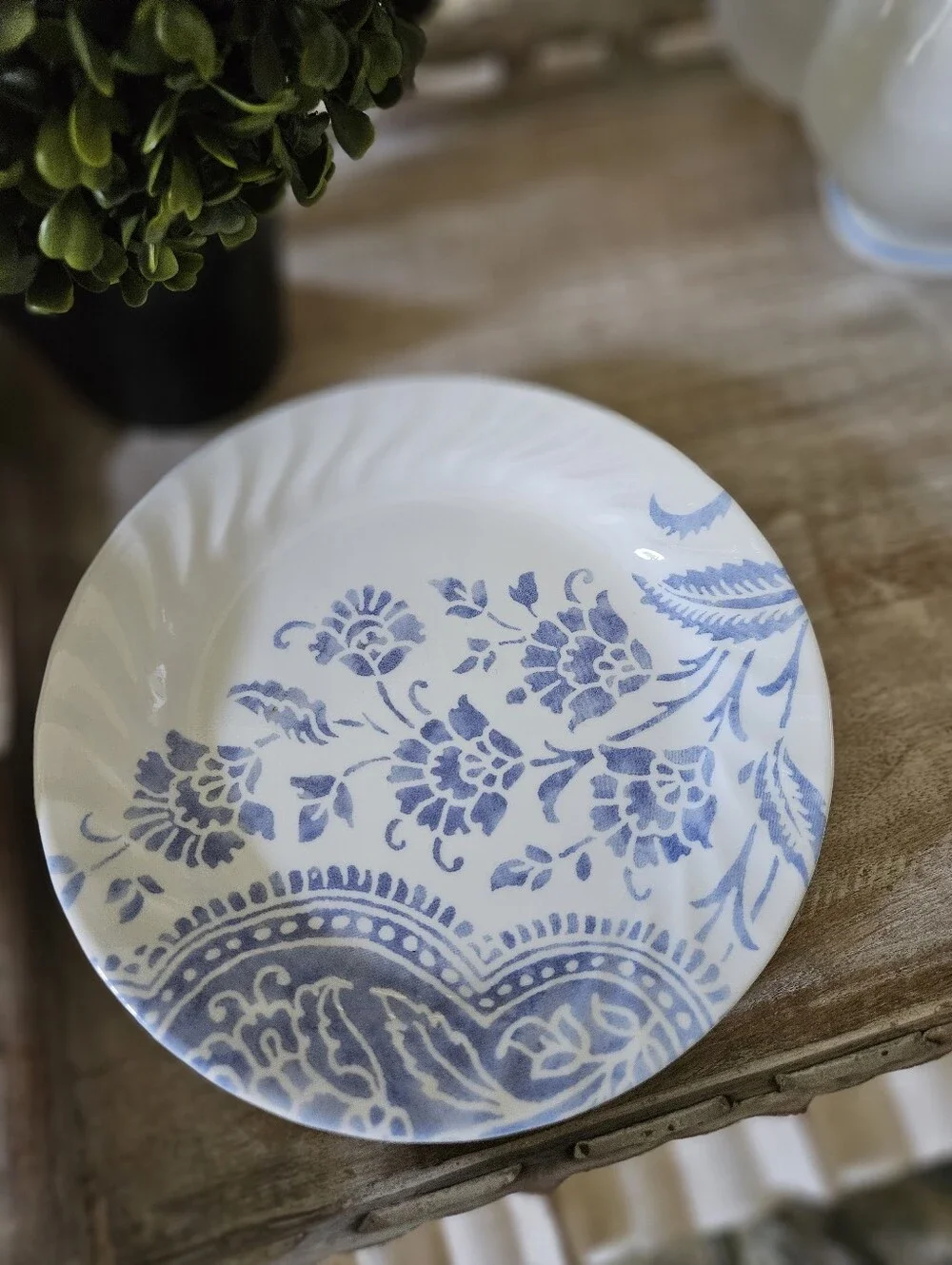 Corelle Impressions BOTANIQUE 4 Salad Dessert Plate 7.25